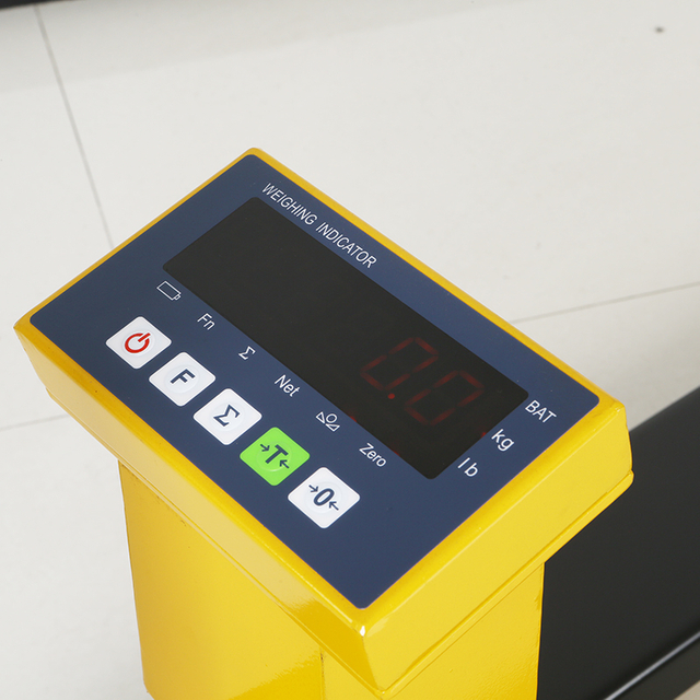 Escala de Paleta Digital de Deber Pesado Perfil Bajo rehegua