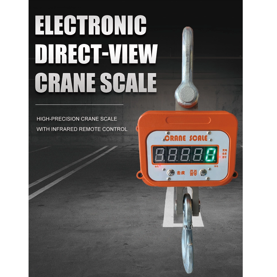 OCS Electronic Digital Crane Hanging Scale មាត្រដ្ឋាន 1T -10T-Hener
