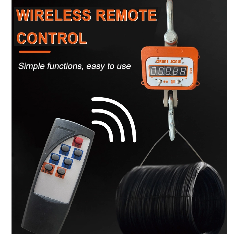 OCS Electronic Digital Crane Hanging Scale មាត្រដ្ឋាន 1T -10T-Hener